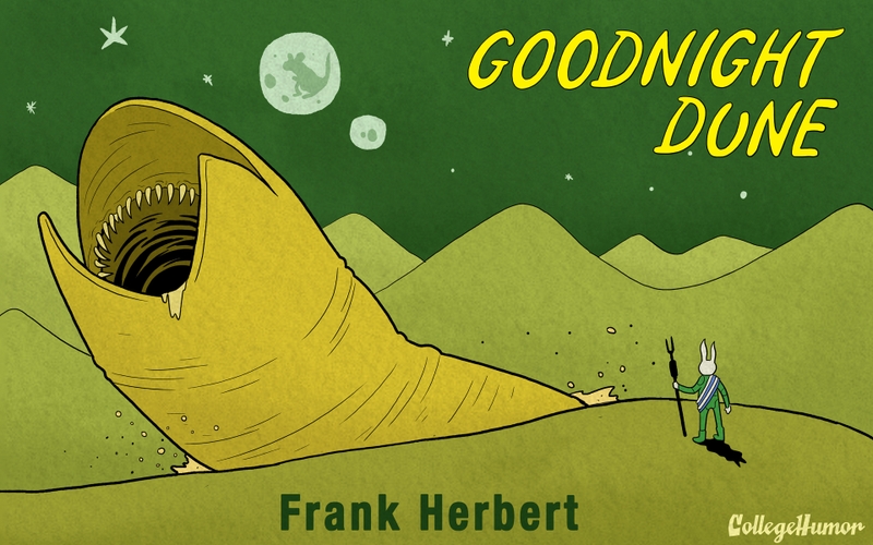 Dune Crossovers Goodnight Frank Herbert Wallpaper