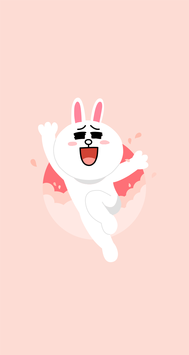 Free Download Download Line Happy Cony 744 X 1392 Parallax Wallpapers 744x1392 For Your Desktop Mobile Tablet Explore 56 Cony Wallpapers Cony Wallpapers
