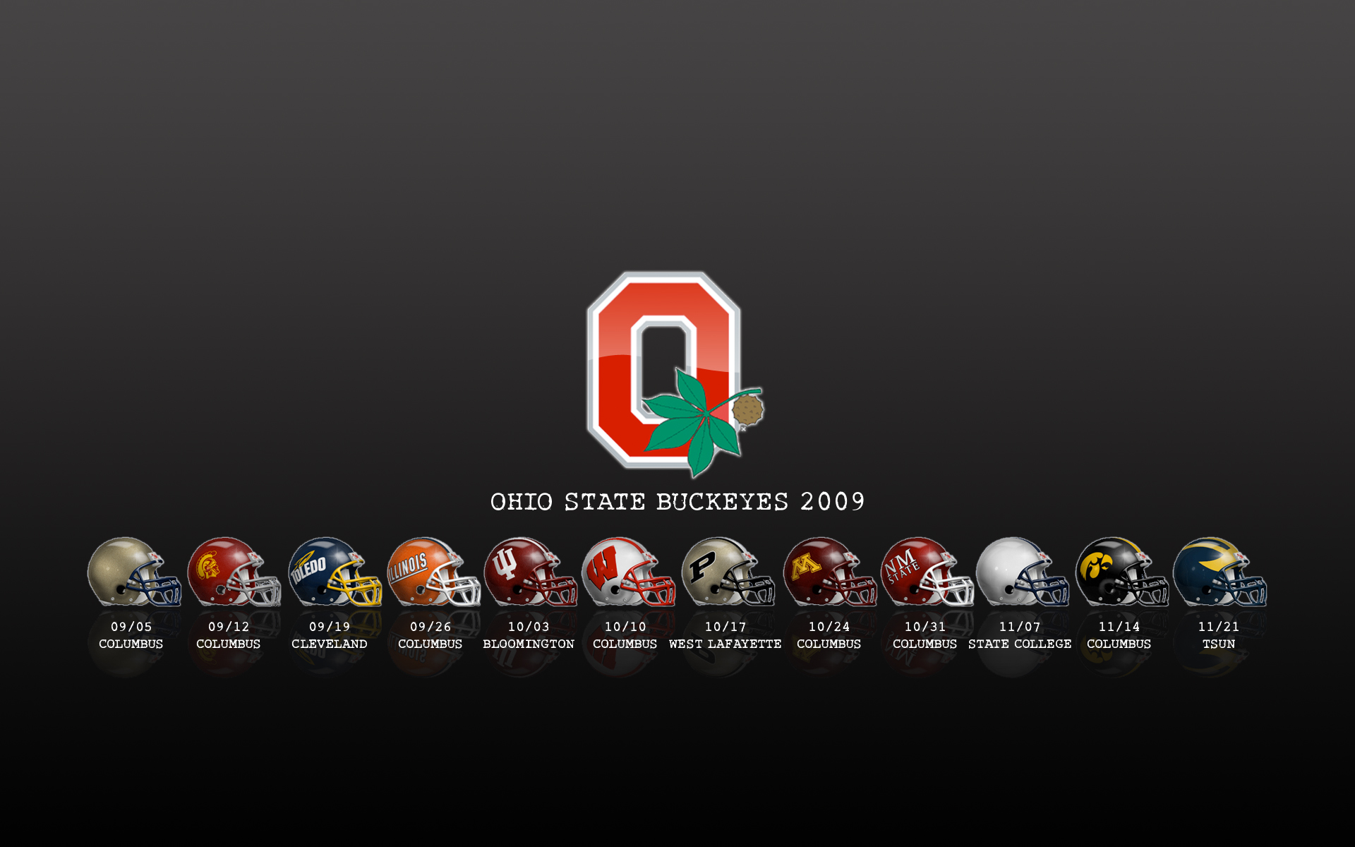 Ohio State Schedule Wallpaper By Peacekid
