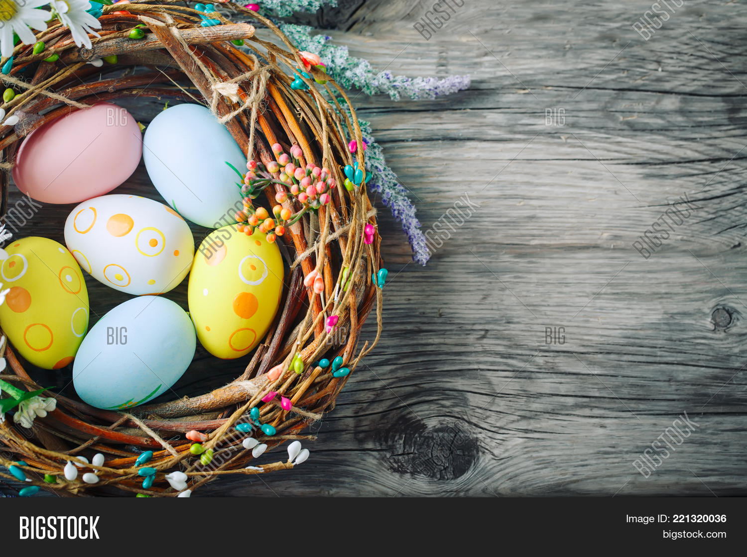 Happy Easter Image Photo Free Trial Bigstock