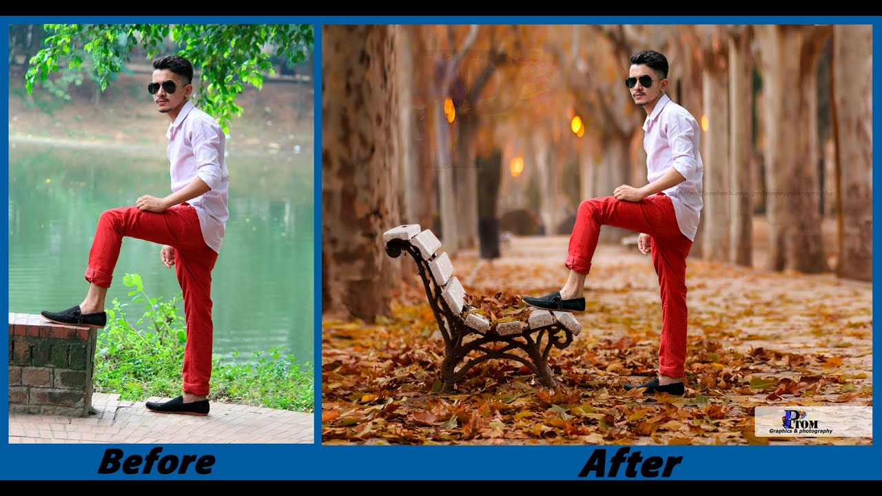Photoshop Cc Background Change And Photo Retouch Tutorial