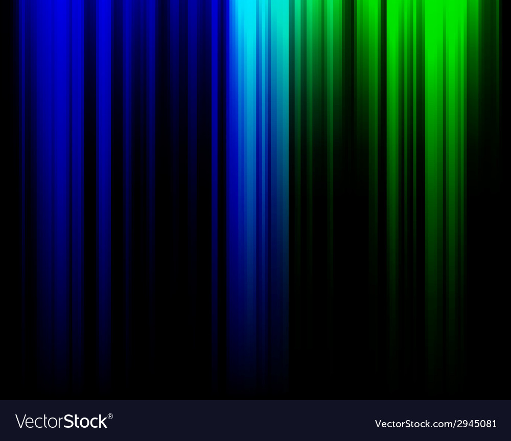 Black Blue And Green Abstract Background Vector Image