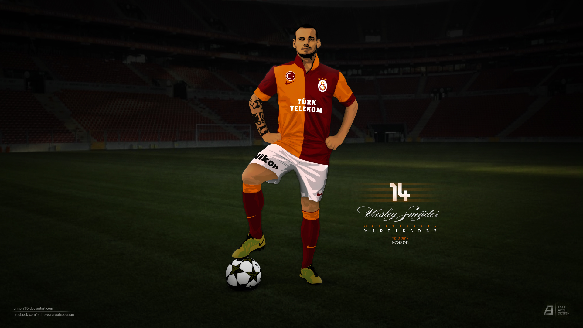 Wesley Sneijder By Drifter765