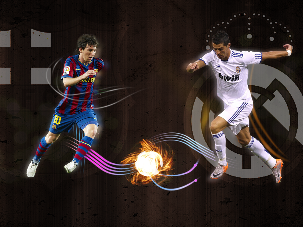 Messi Vs Cristiano Ronaldo HD Wallpaper