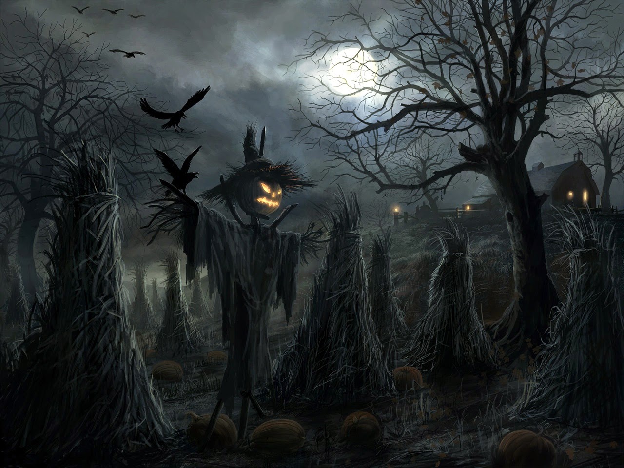 Halloween Wallpaper For iPhone iPad Android Blackberry Desktop