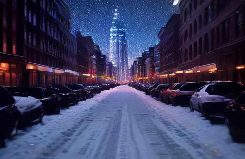 New York City Winter Wallpaper