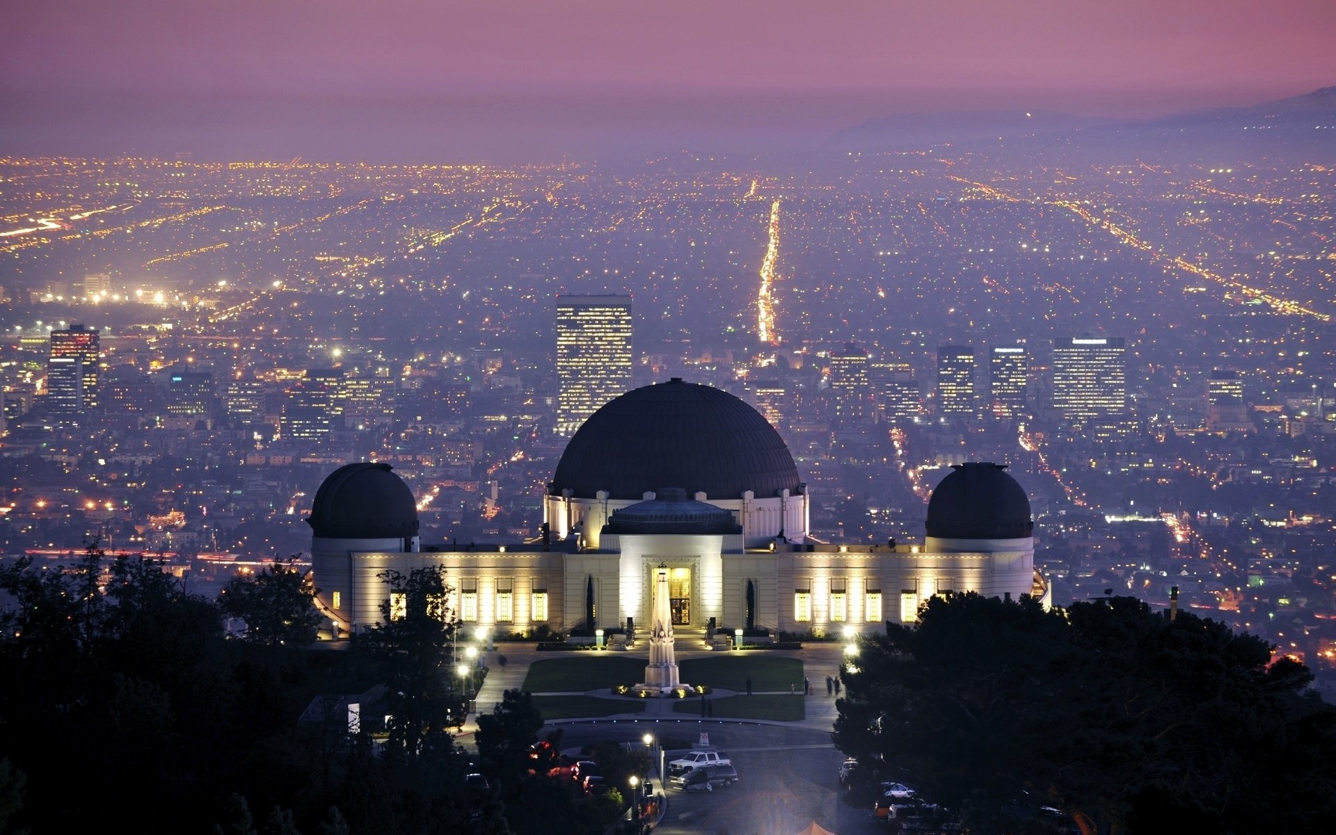 Griffith Observatory HD Wallpaper Background Image