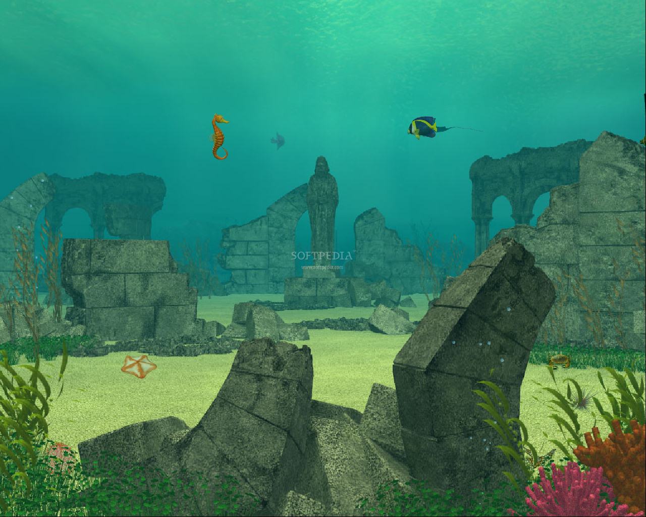 Underwater Ruins Animated Wallpaper This Is The Image That