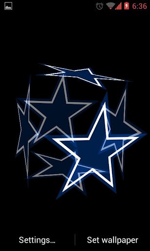 Incredible live wallpaper of Cowboys the american football team of