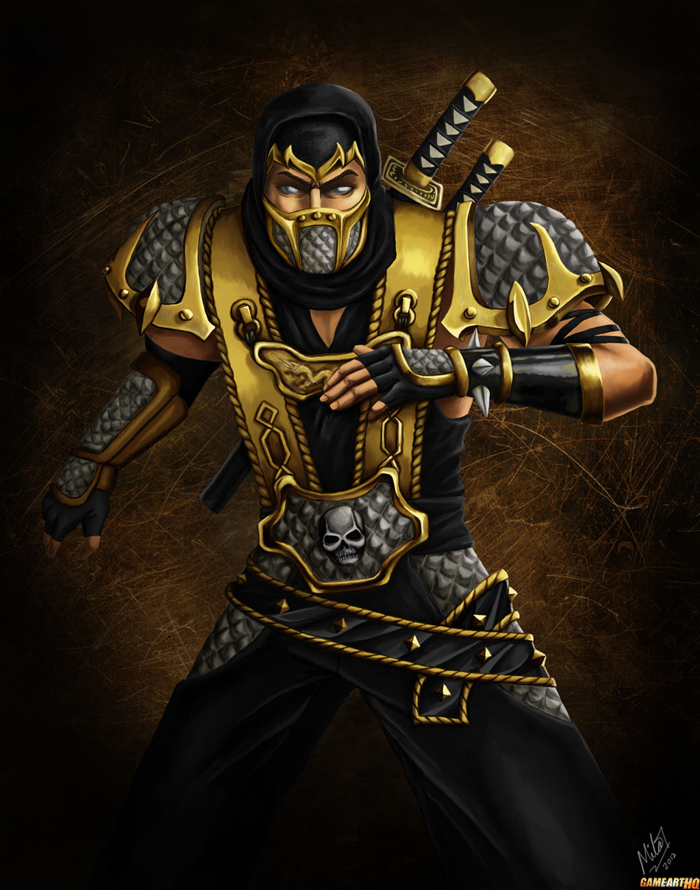Scorpion Mortal Kombat Deadly Alliance Wallpaper