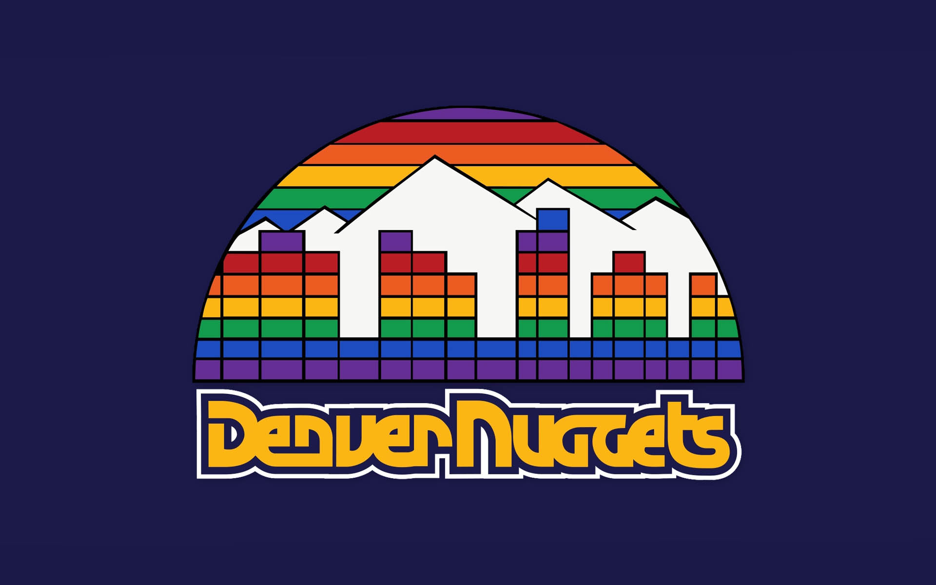 Denver Nuggets emblem denver flag american denvernuggets nuggets  sport HD wallpaper  Peakpx