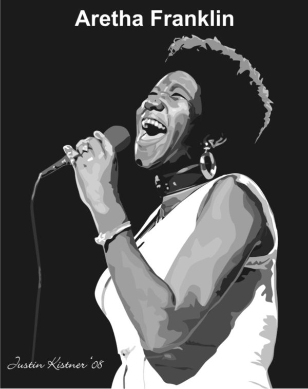 Aretha Franklin Vector Sample By Justin33k