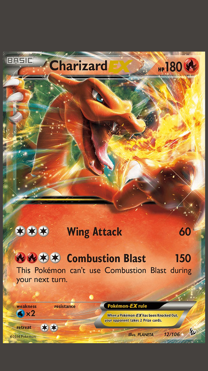 Charizard Ex Flashfire Flf Trading Card Game Android