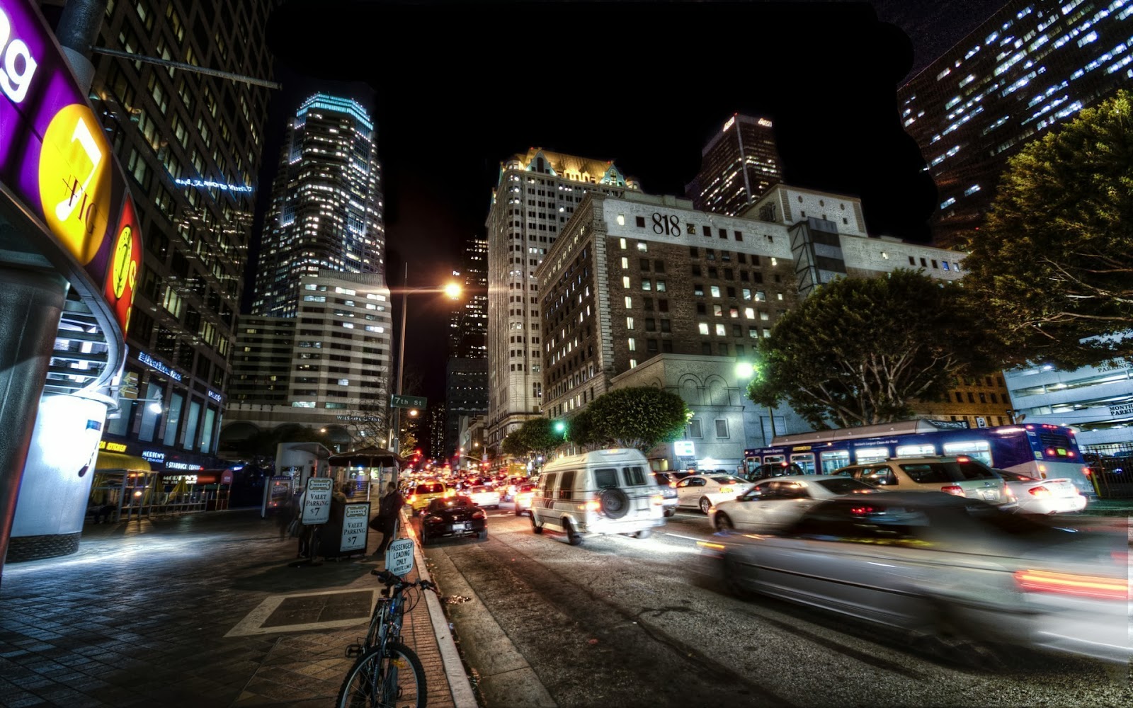 Angeles Streets At Night X Kb Jpeg Los Wallpaper