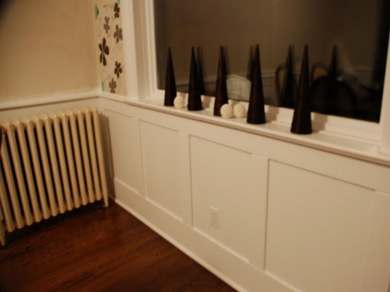Install Faux Wainscoting Wallpaper Amazing