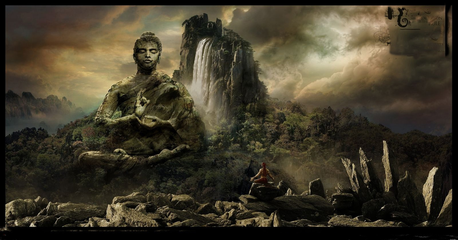 Personalities Gautama Buddha God Darshan HD Wallpaper