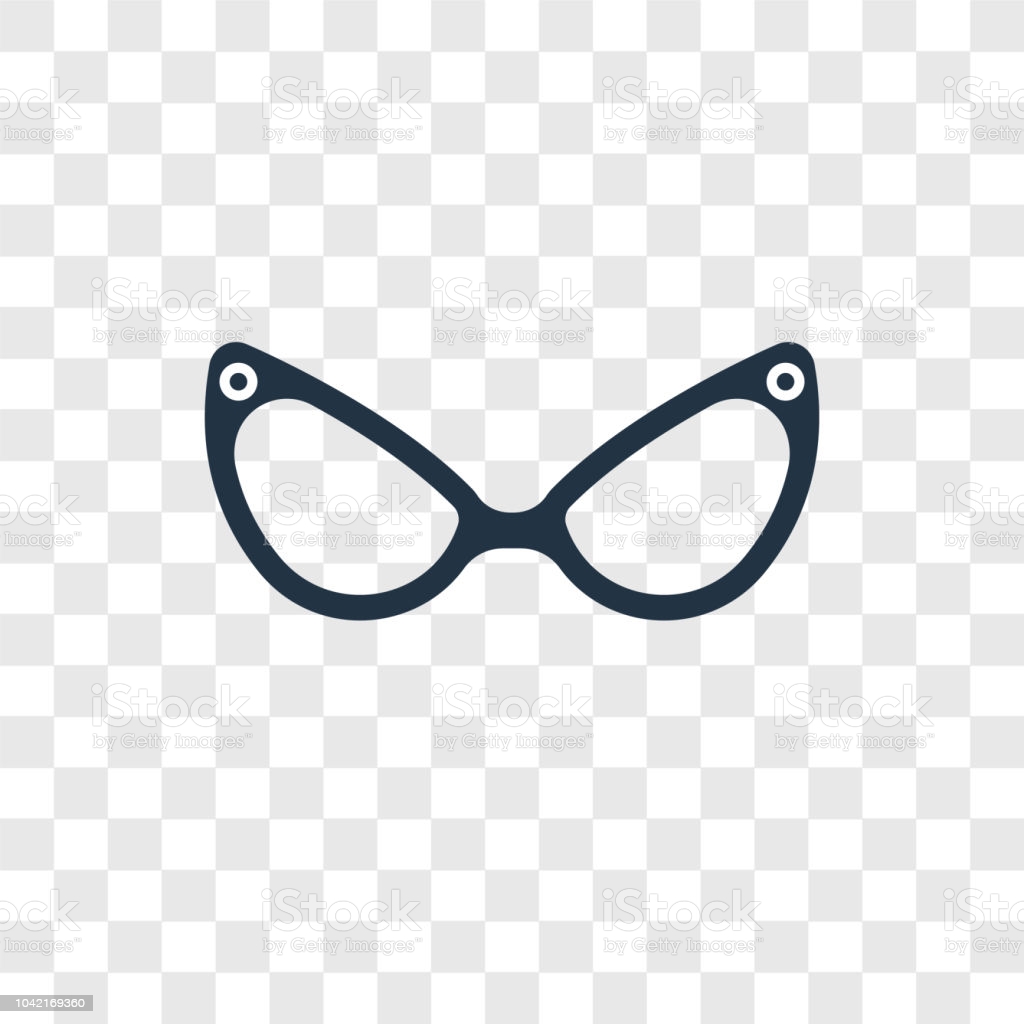 Free download Eyeglasses Vector Icon Isolated On Transparent Background