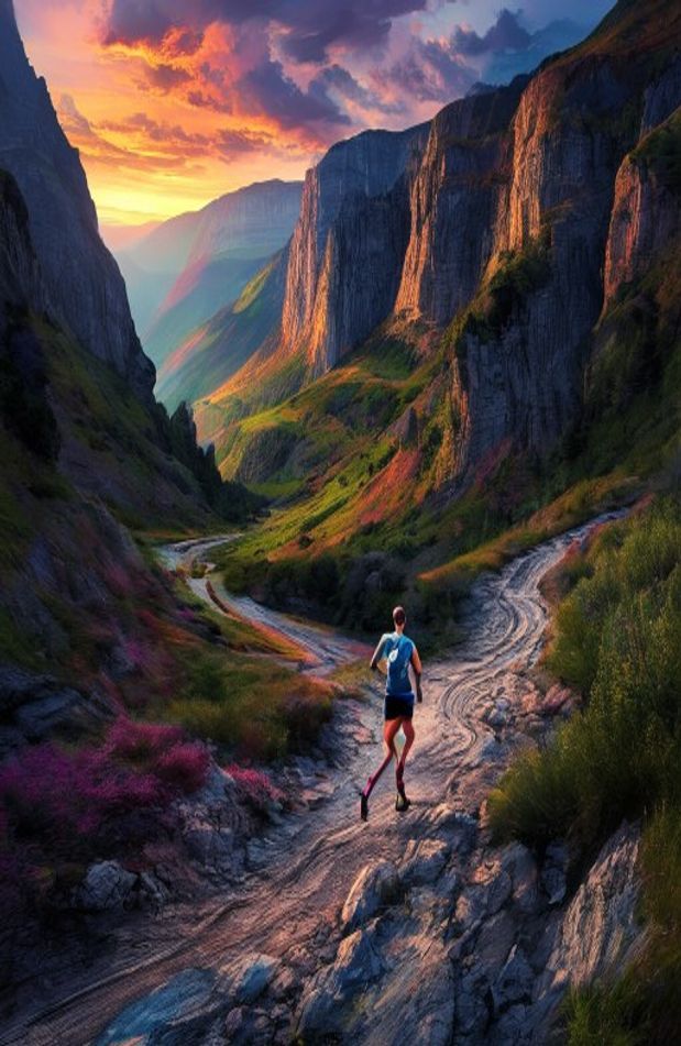 Trail Running Wallpaper