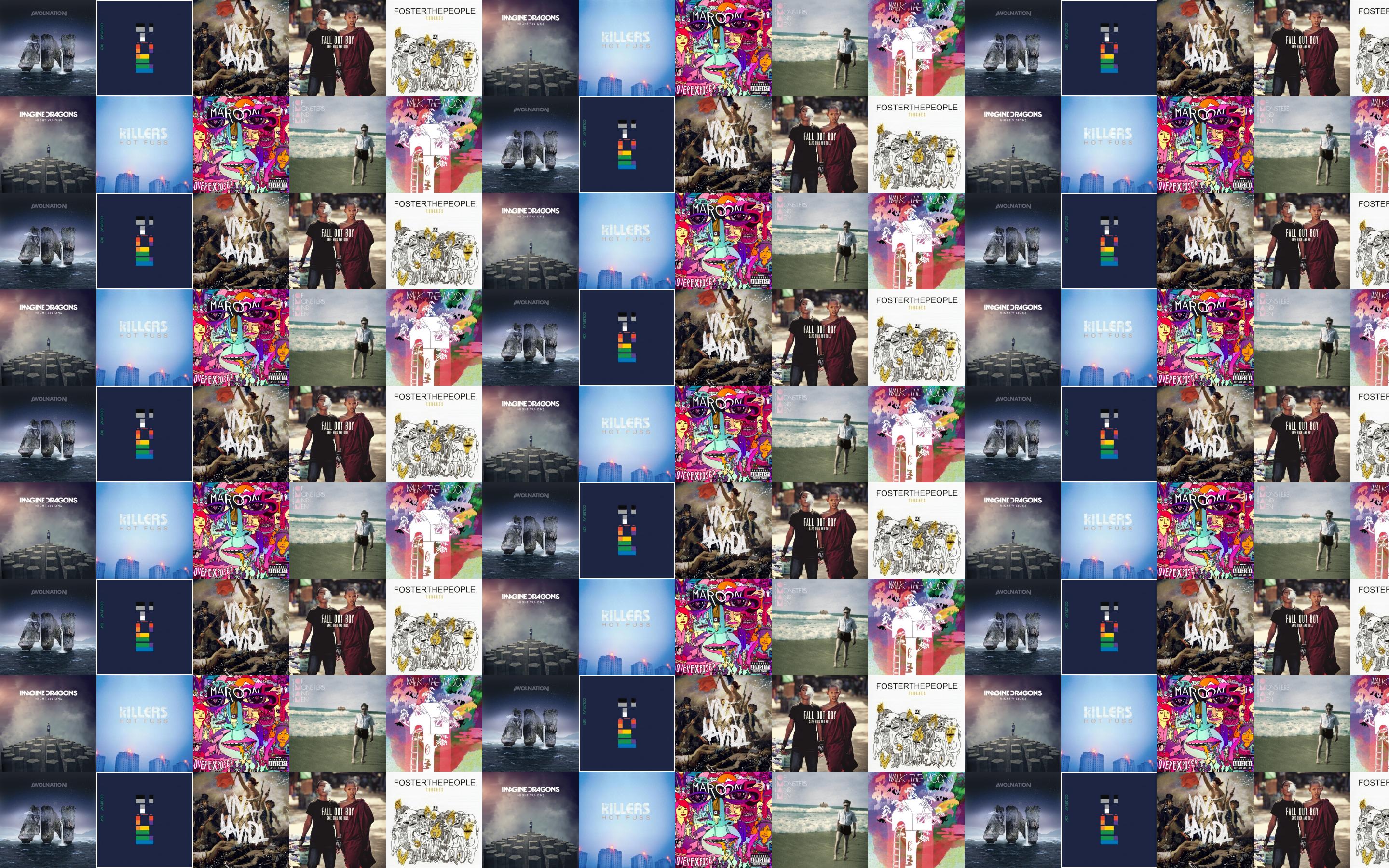 Awolnation Megalithic Symphony Coldplay X Y Wallpaper Tiled