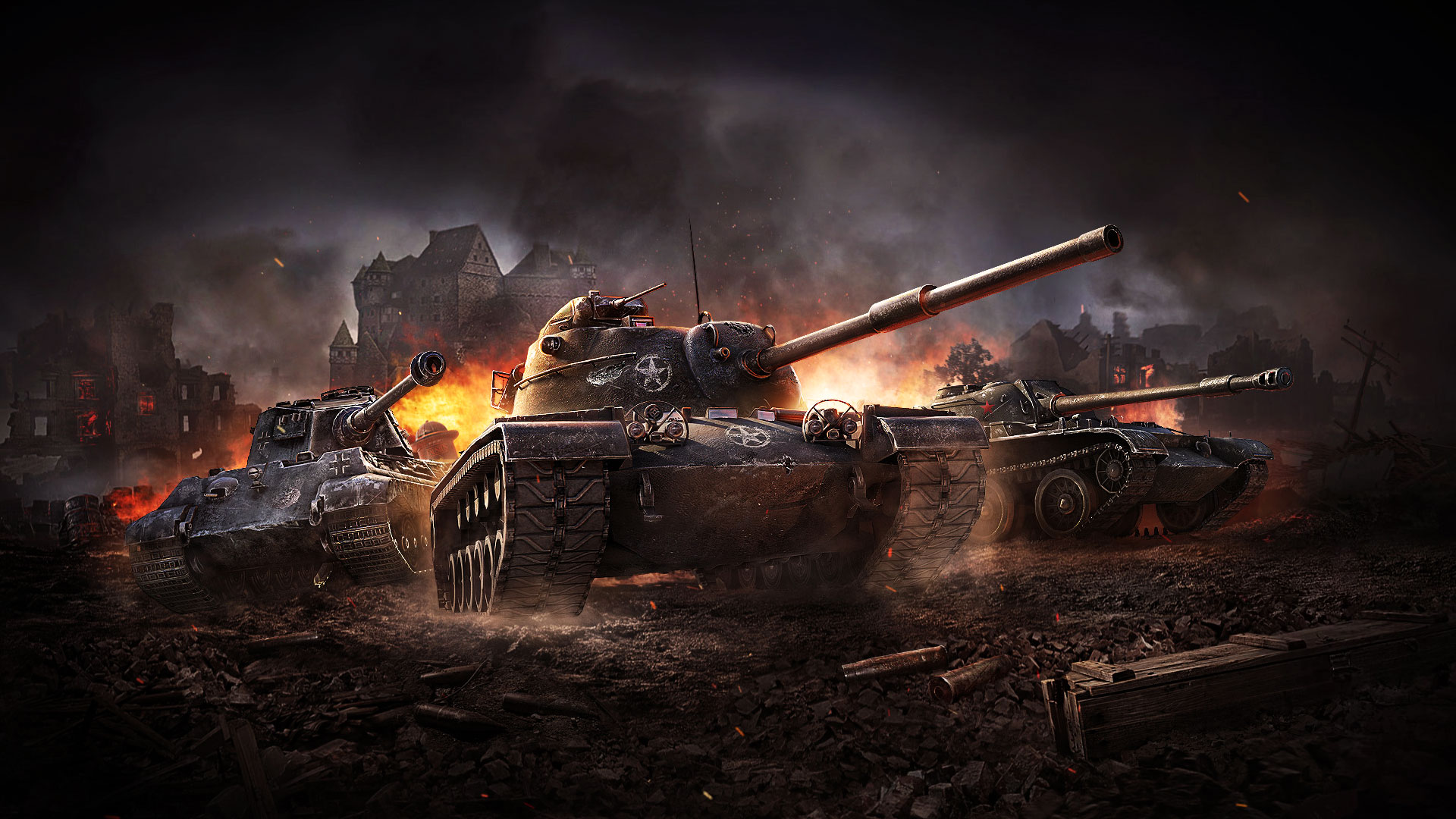 World of Tanks Blitz Game Wallpaper Download for PC