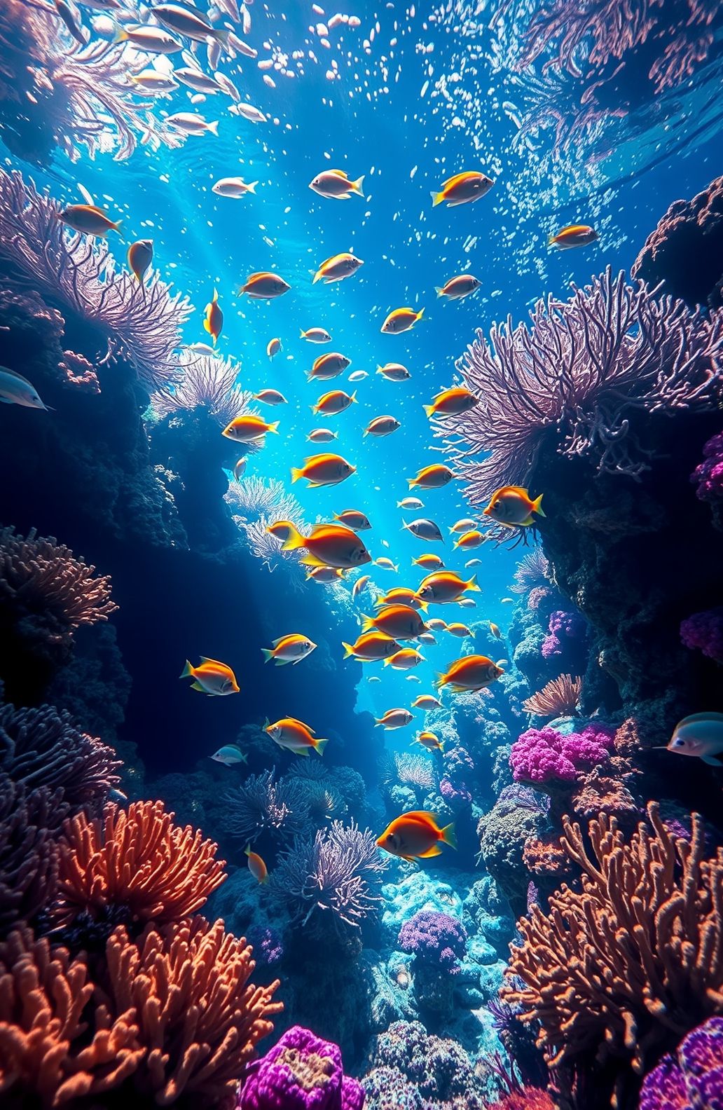 Fish Swimming Live Wallpaper