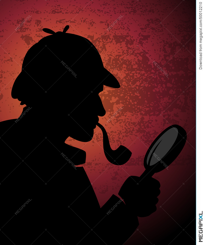 Sherlock Holmes Background Illustration Megapixl