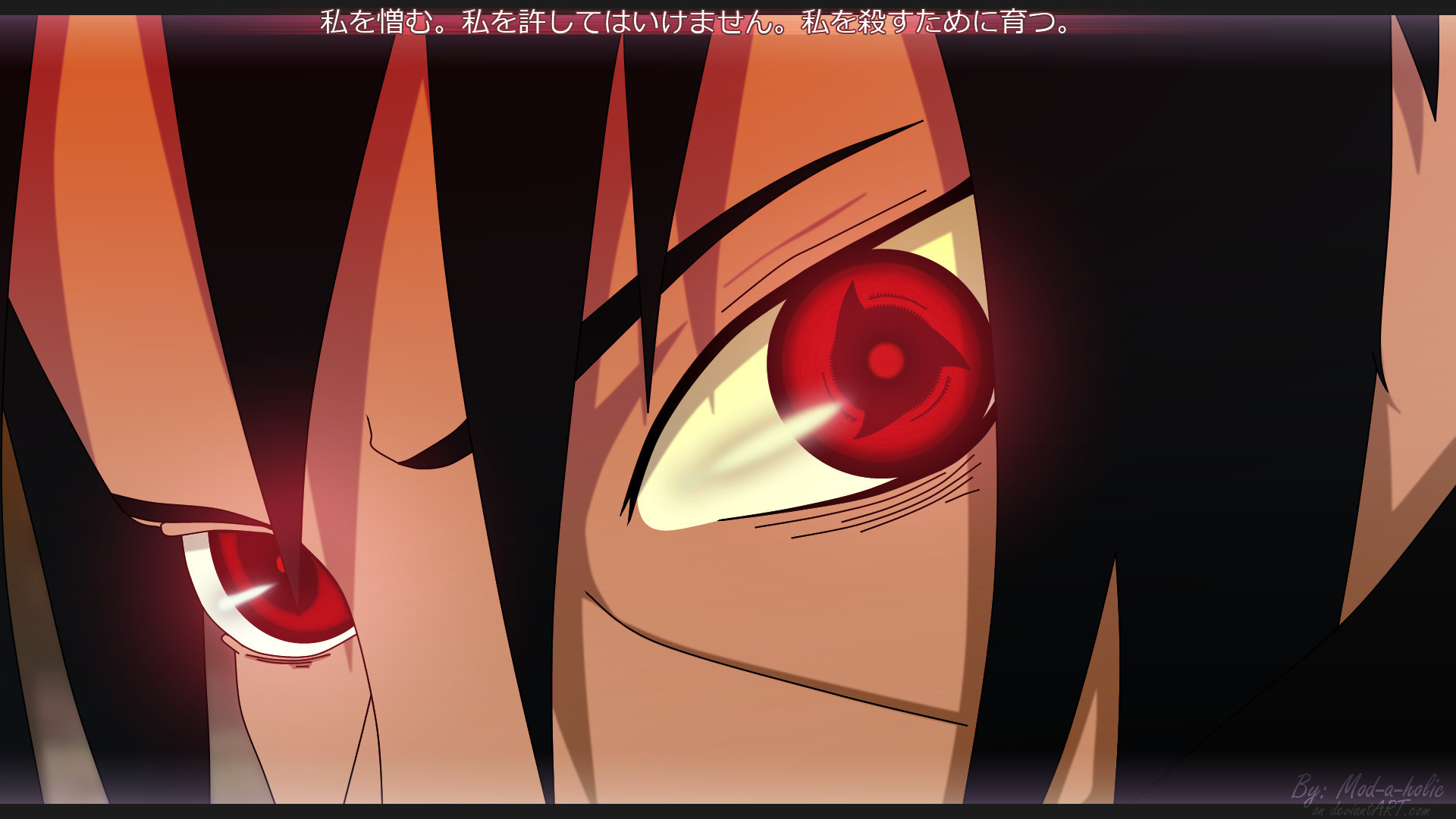Uchiha Itachi Sharingan Wallpaper