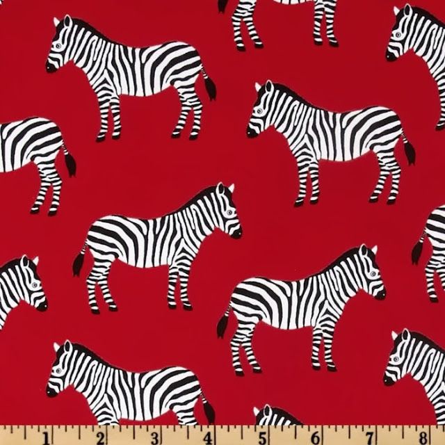Zebra Red Just A Yard Reminds Me Of Scalamandre Zebras