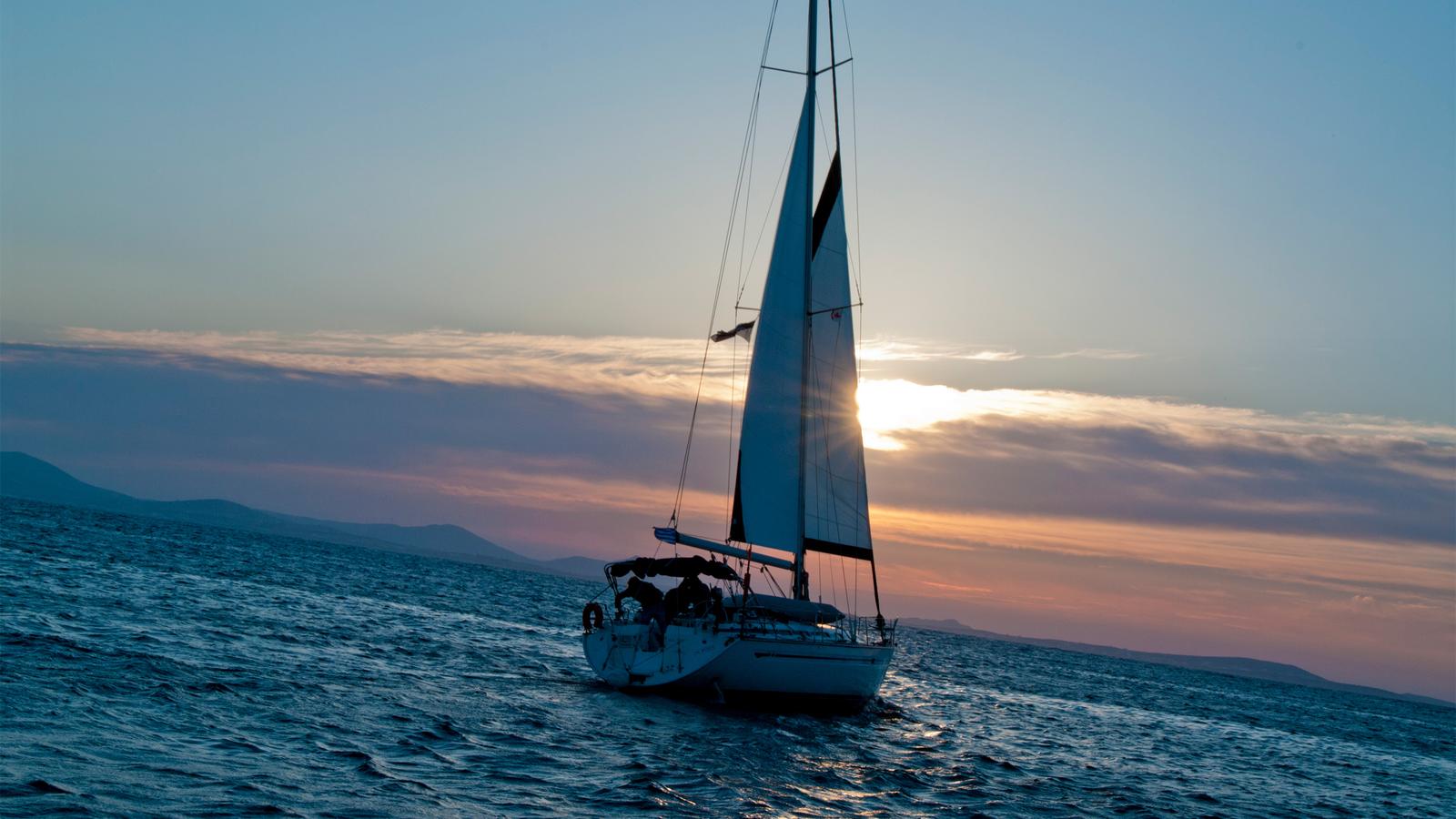Sailing Greece Santorini To In Europe G