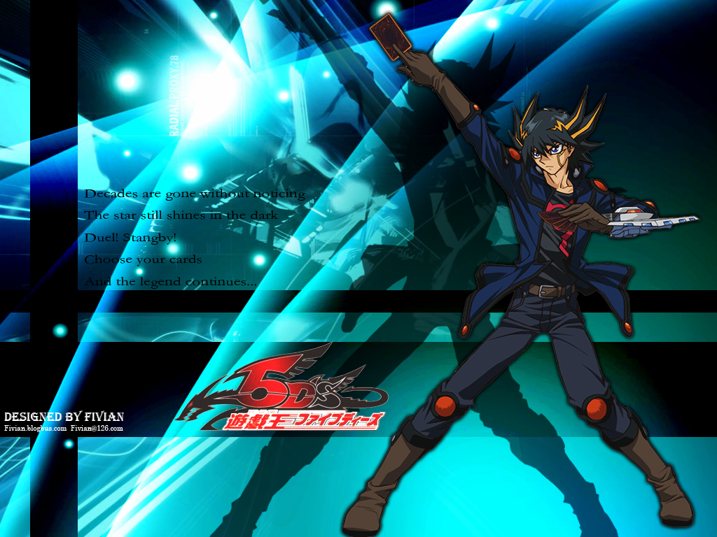 10th Anime Wallpaper Yusei By Fivian