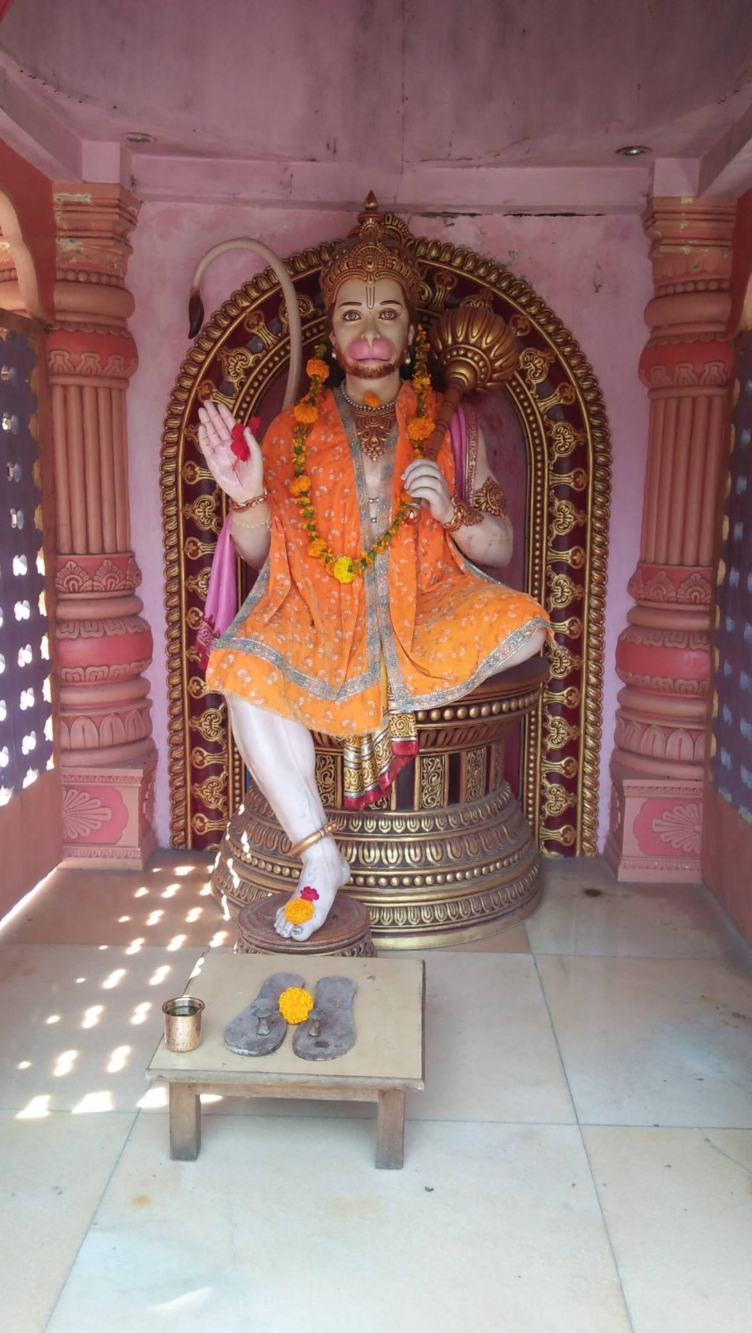 Download Shree Ram Hanuman Statue Wallpaper