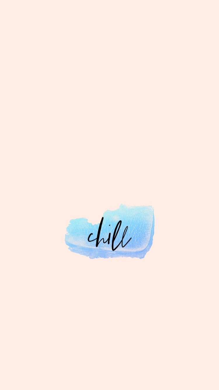 Chill Wallpaper iPhone Neon Simple
