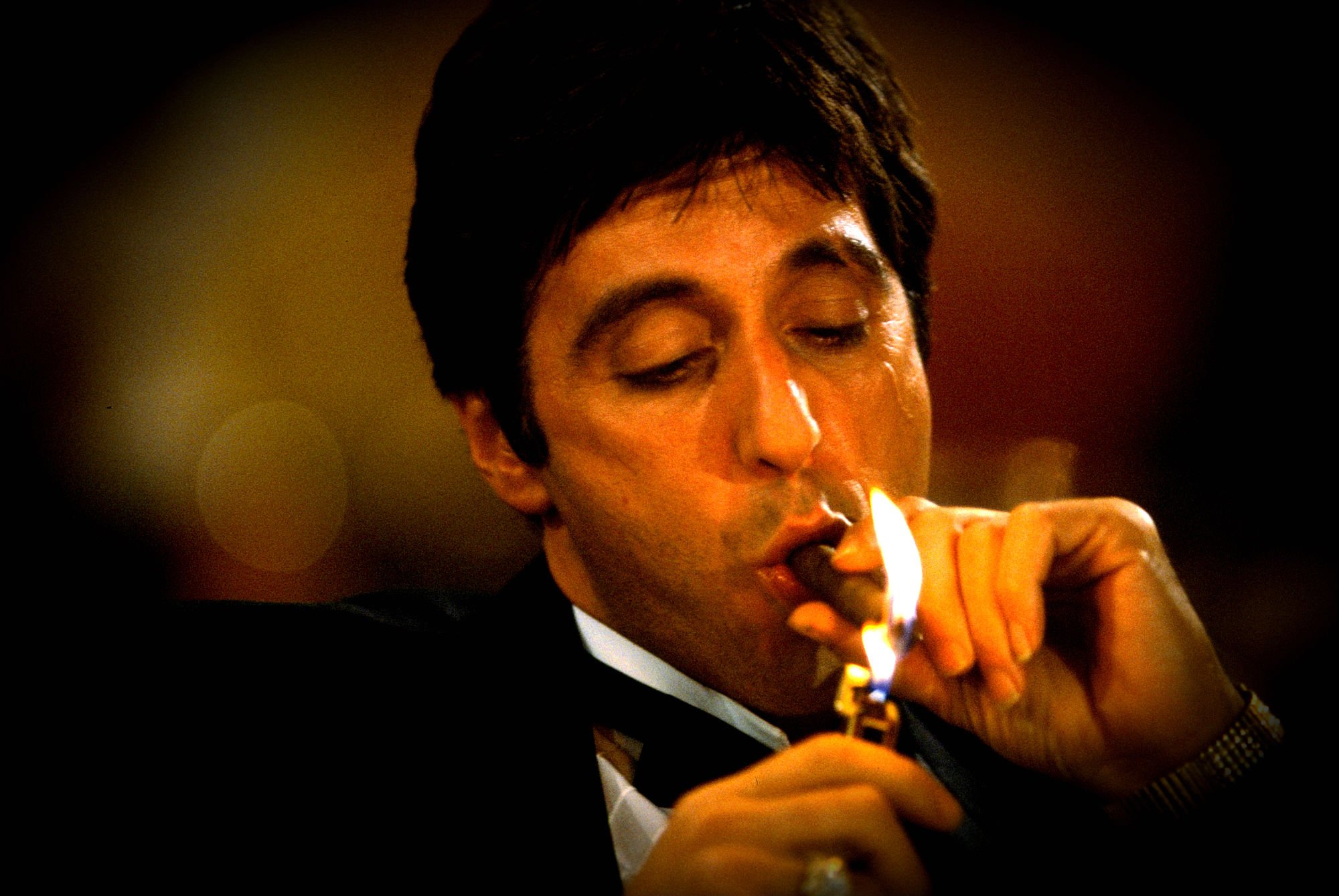 Scarface Crime Drama Movie Film Fire Wallpaper Background