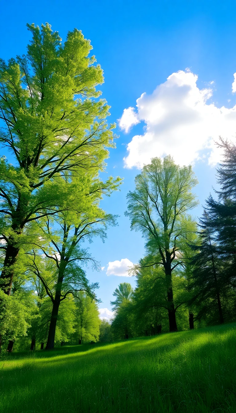 Tree Scene Wallpaper