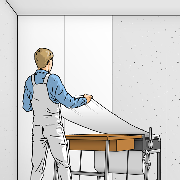 Free download How to hang the nonwoven wallpaper step by step