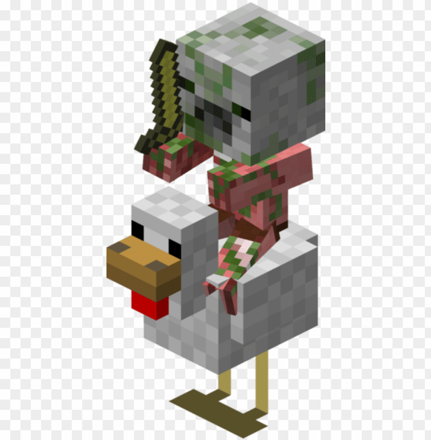 Minecraft Chicken Jockey Mobs