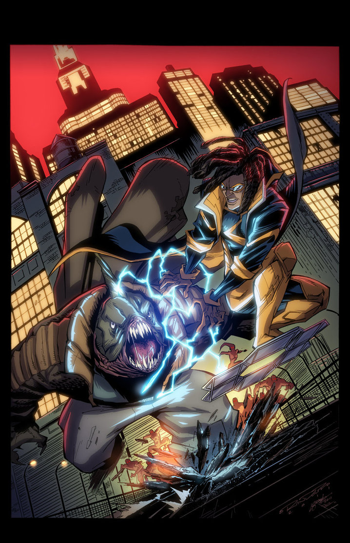 Static Shock Cover By E Mann