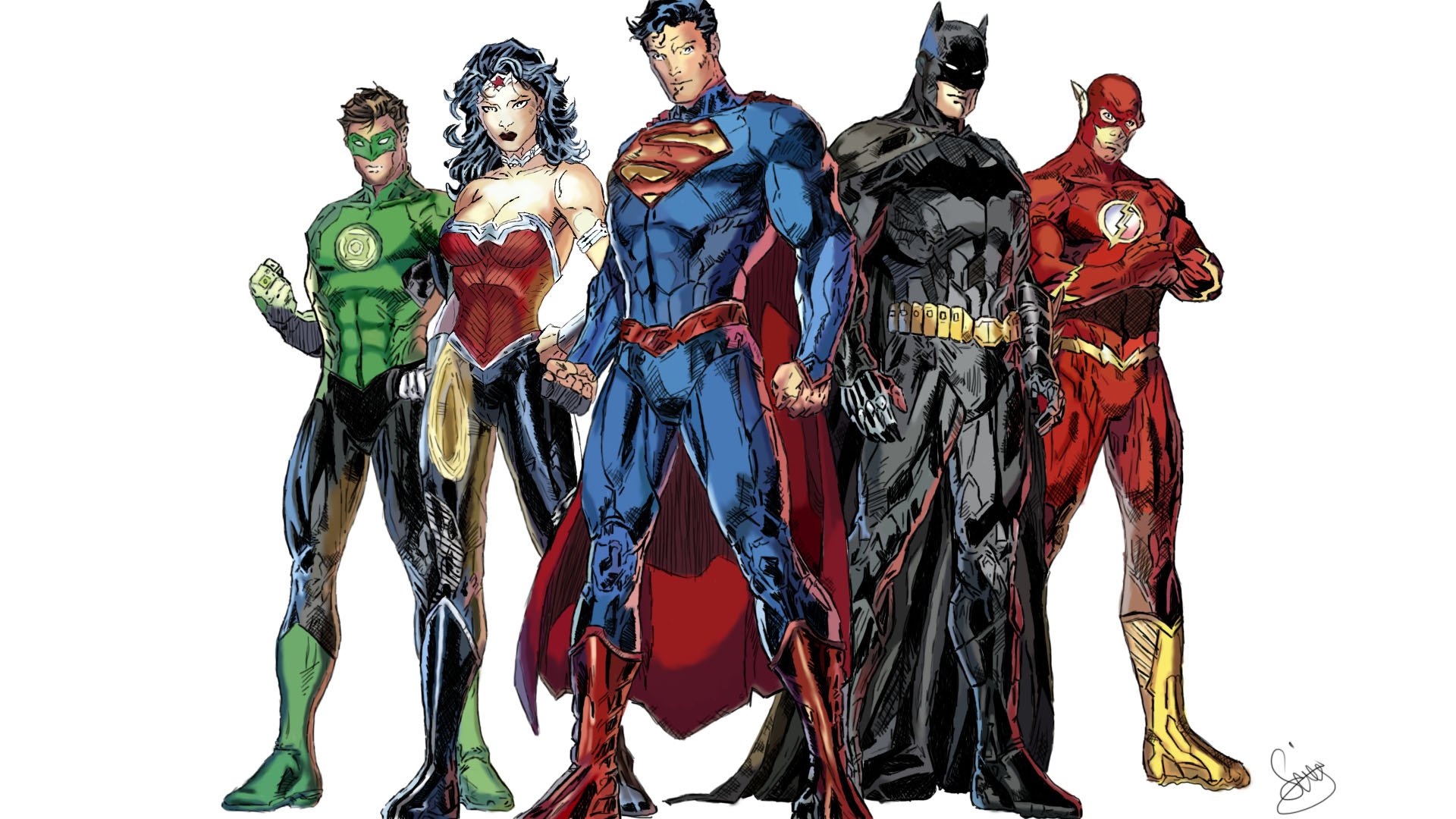 Justice League of America 2 by Alison charlie on