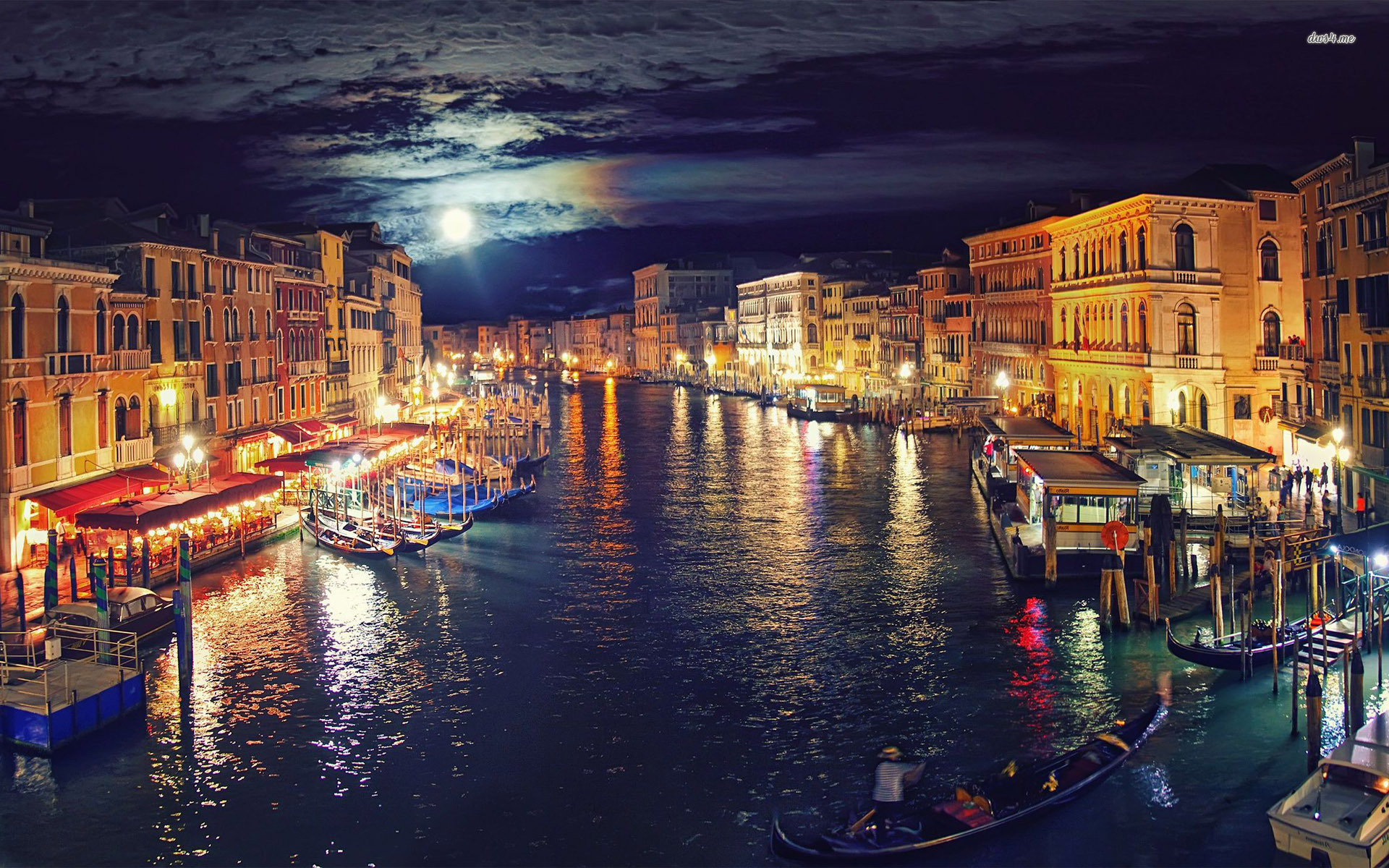Venice At Night Wallpaper Gallery
