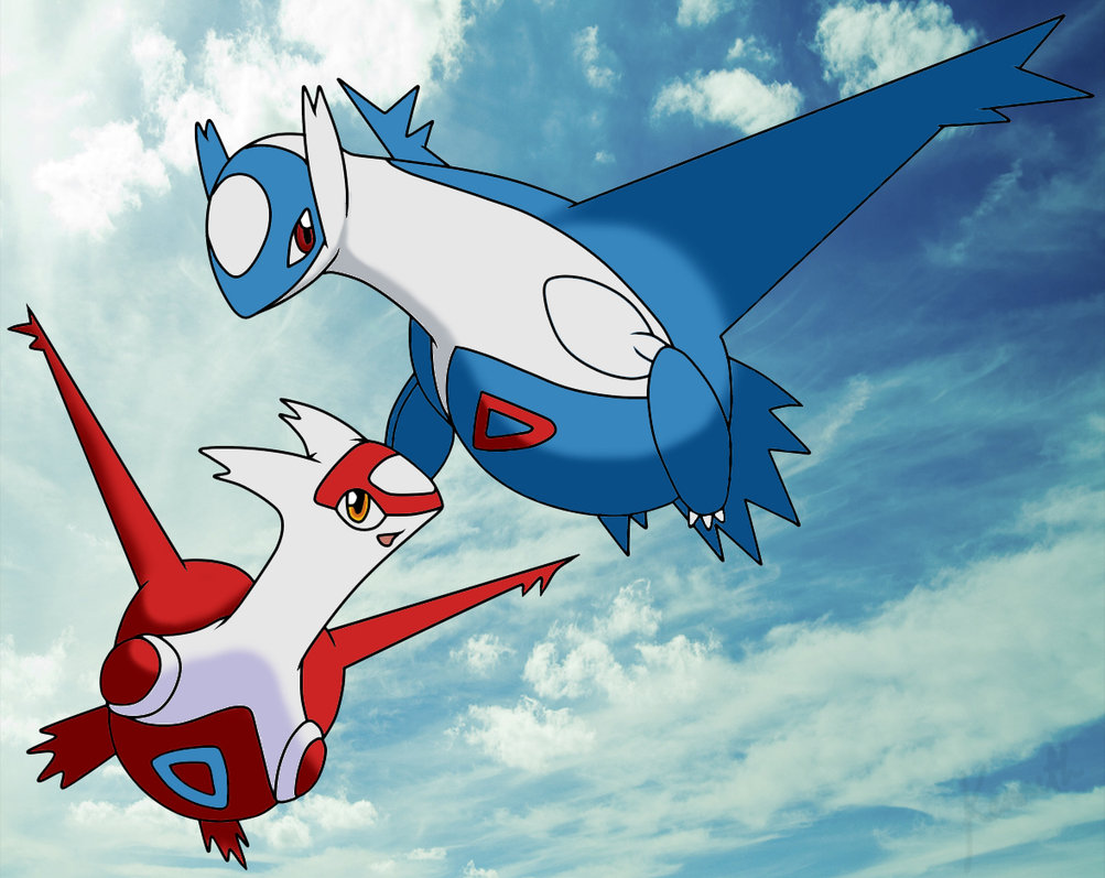 The Eon Duo Latias And Latios By Kenplx