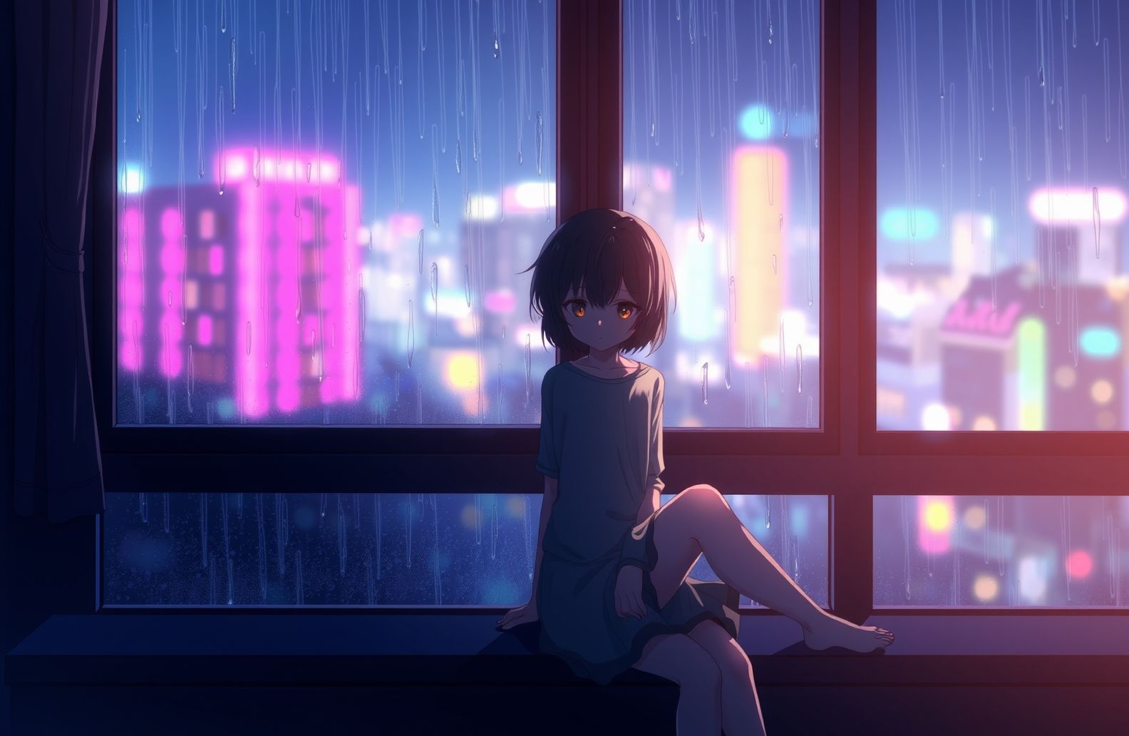 Sad Anime HD Wallpaper