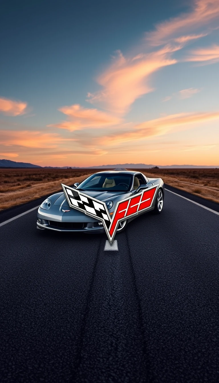 Corvette C6 Logo Wallpaper