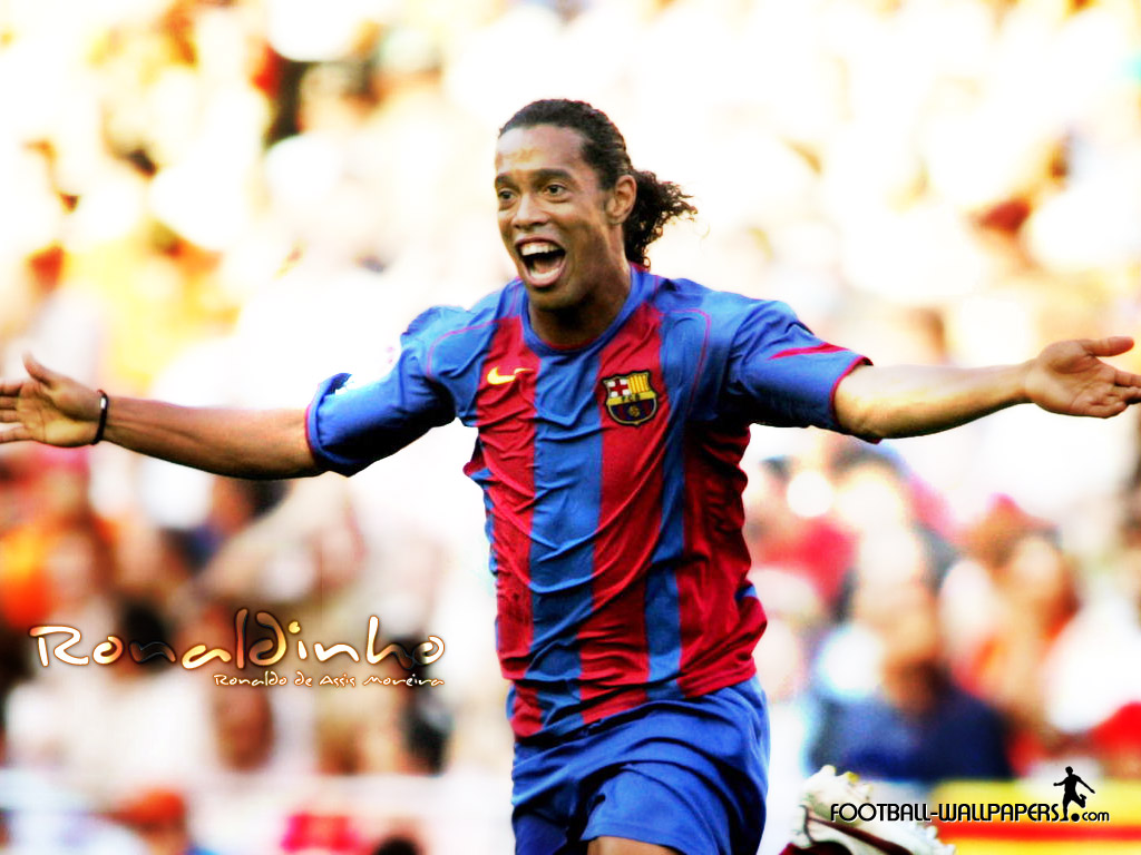 Wallpaper Ronaldinho Football