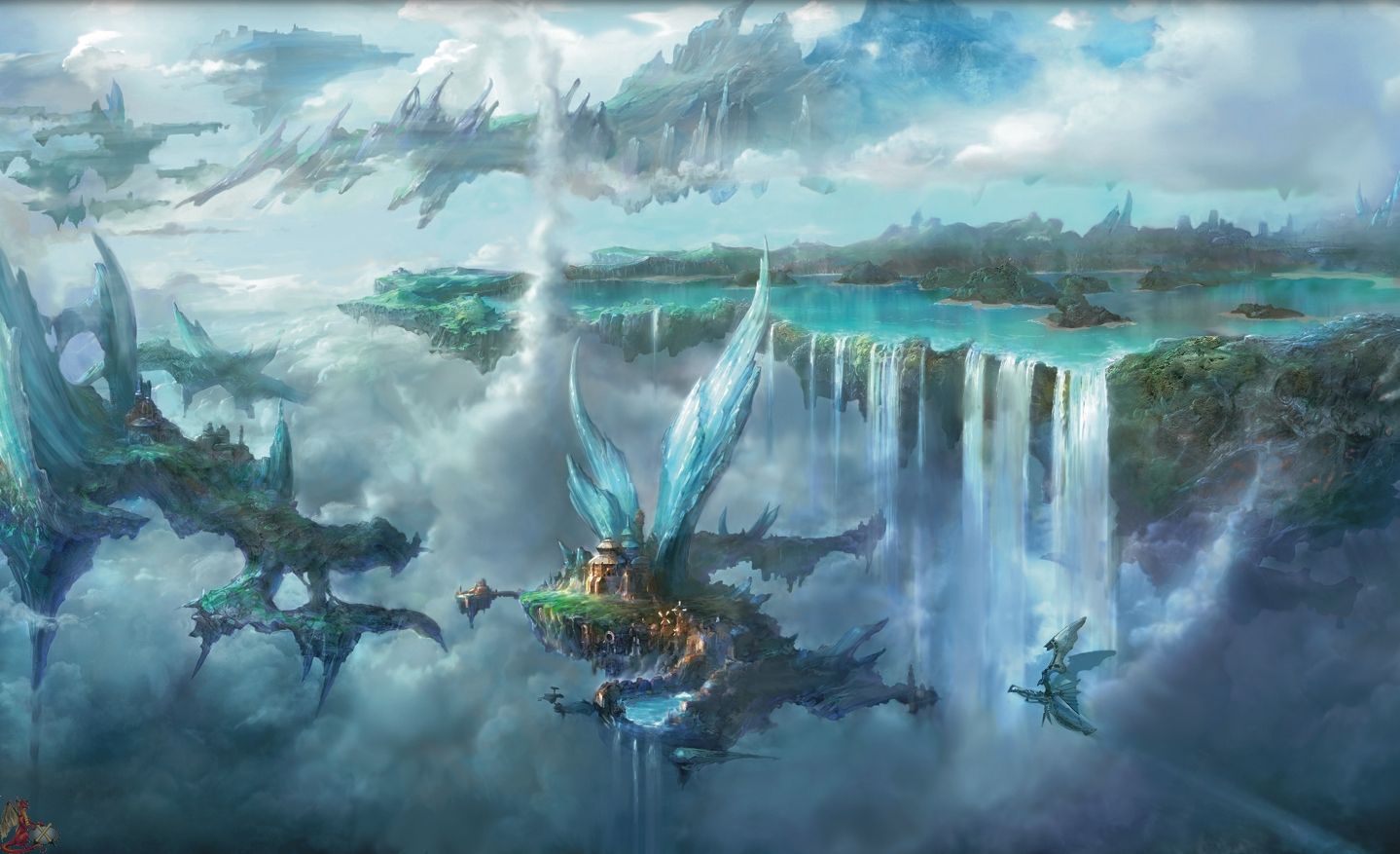 Wallpapers For Final Fantasy Landscape Wallpaper Hd