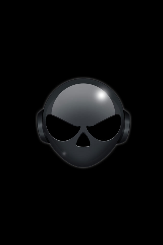 Skull 3d iPhone Wallpaper HD