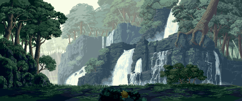  incredible collection of video game backgrounds in animated GIF form