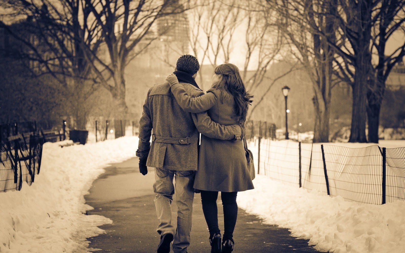 Love Couple Walking Together Wallpapers Love Love