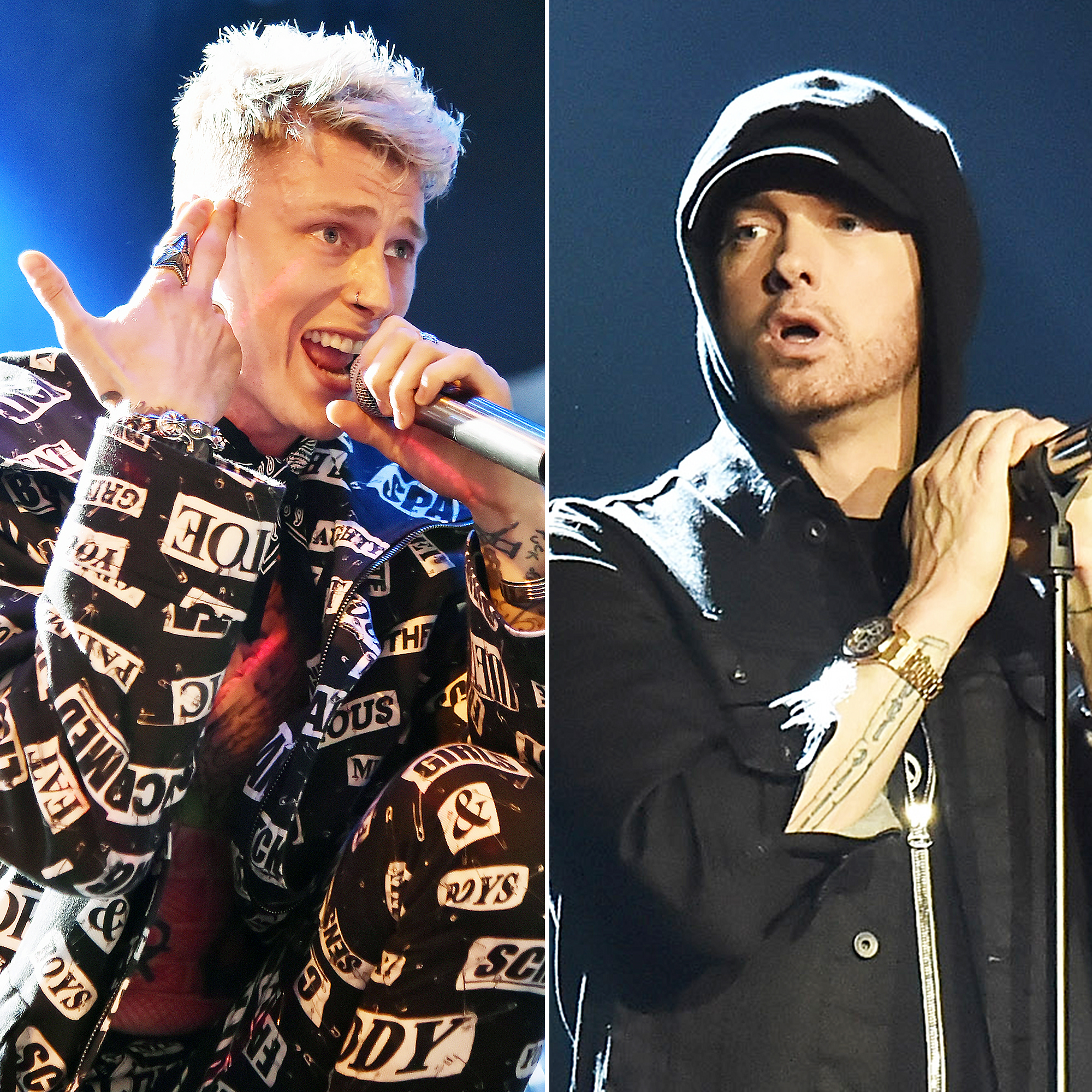 Machine Gun Kelly Fires Back at Eminem on New Diss Track