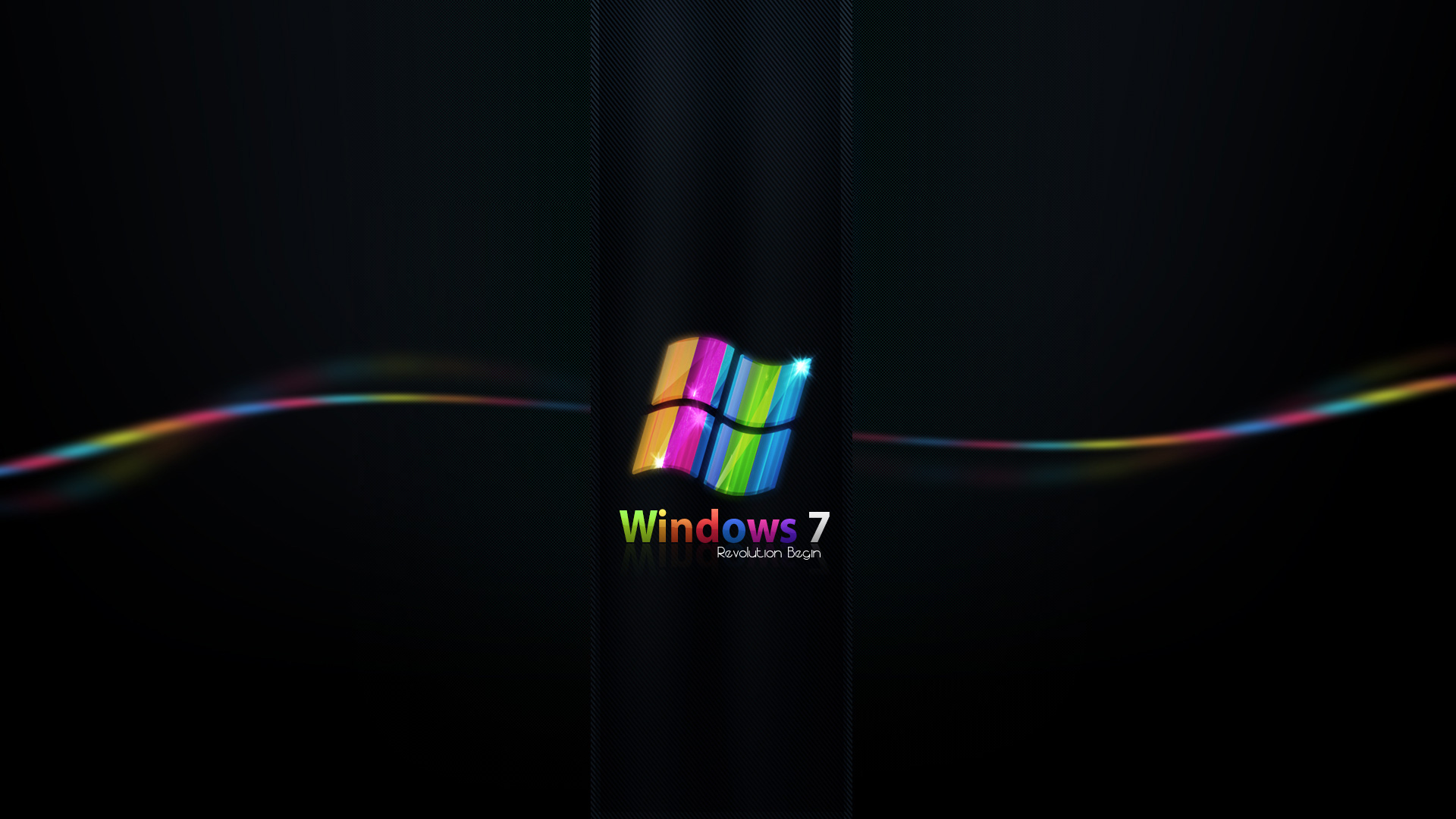 Rainbow Colored Windows Wallpaper HD