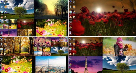 Automatically Make Collage from Photos and Apply as Wallpaper Free